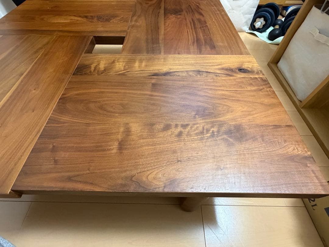 飛騨産業 森のことば 正方形テーブル ウォールナット