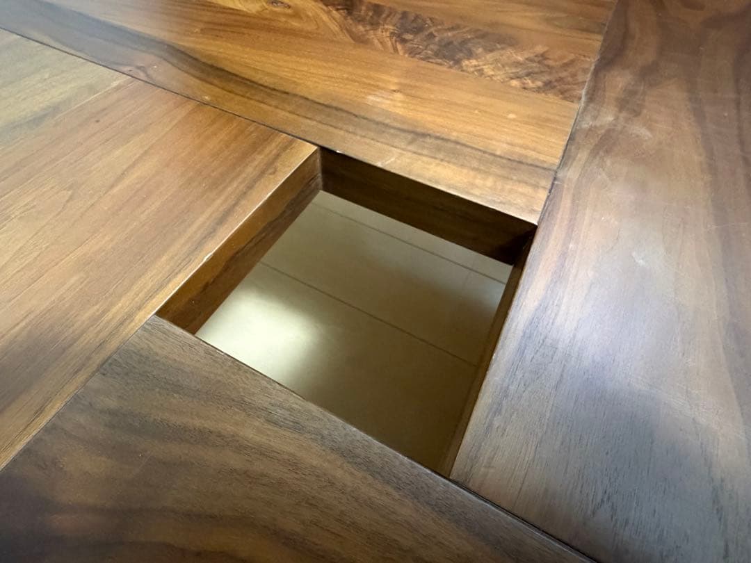 飛騨産業 森のことば 正方形テーブル ウォールナット