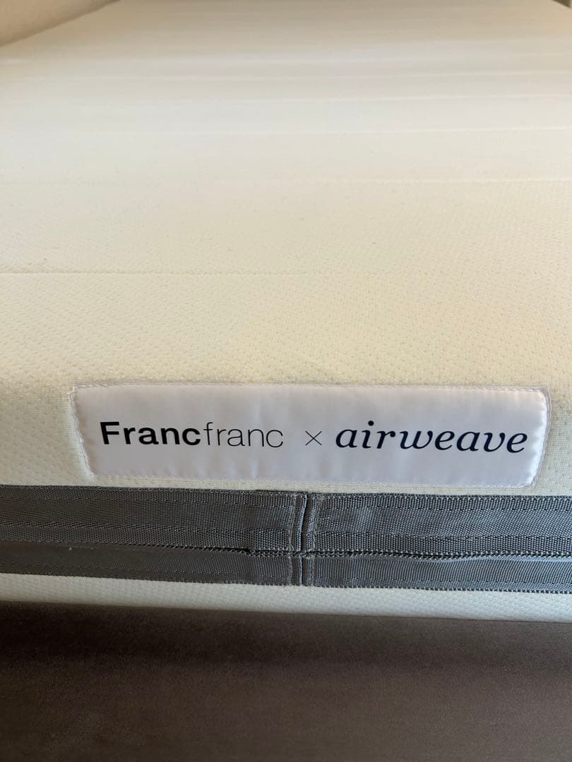 【r2lover】Francfrancセミダブルベッドフレームマットレス付
