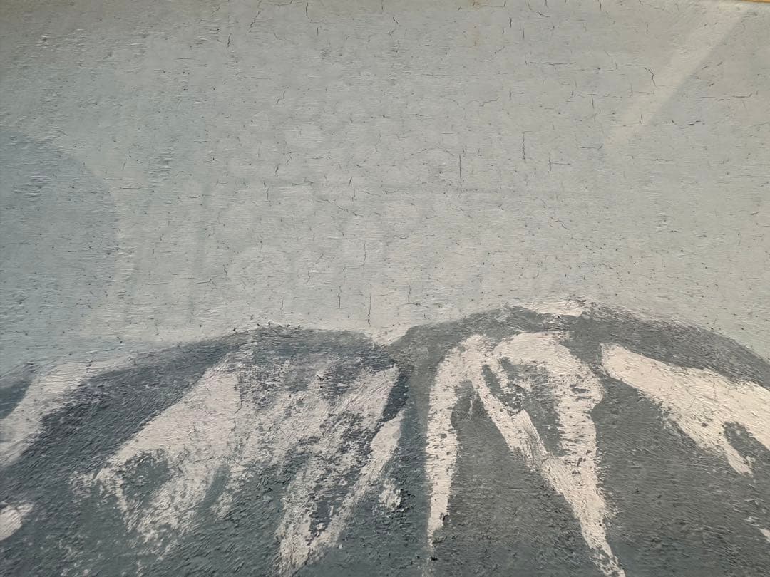 絵画　生田信行　『陽春』