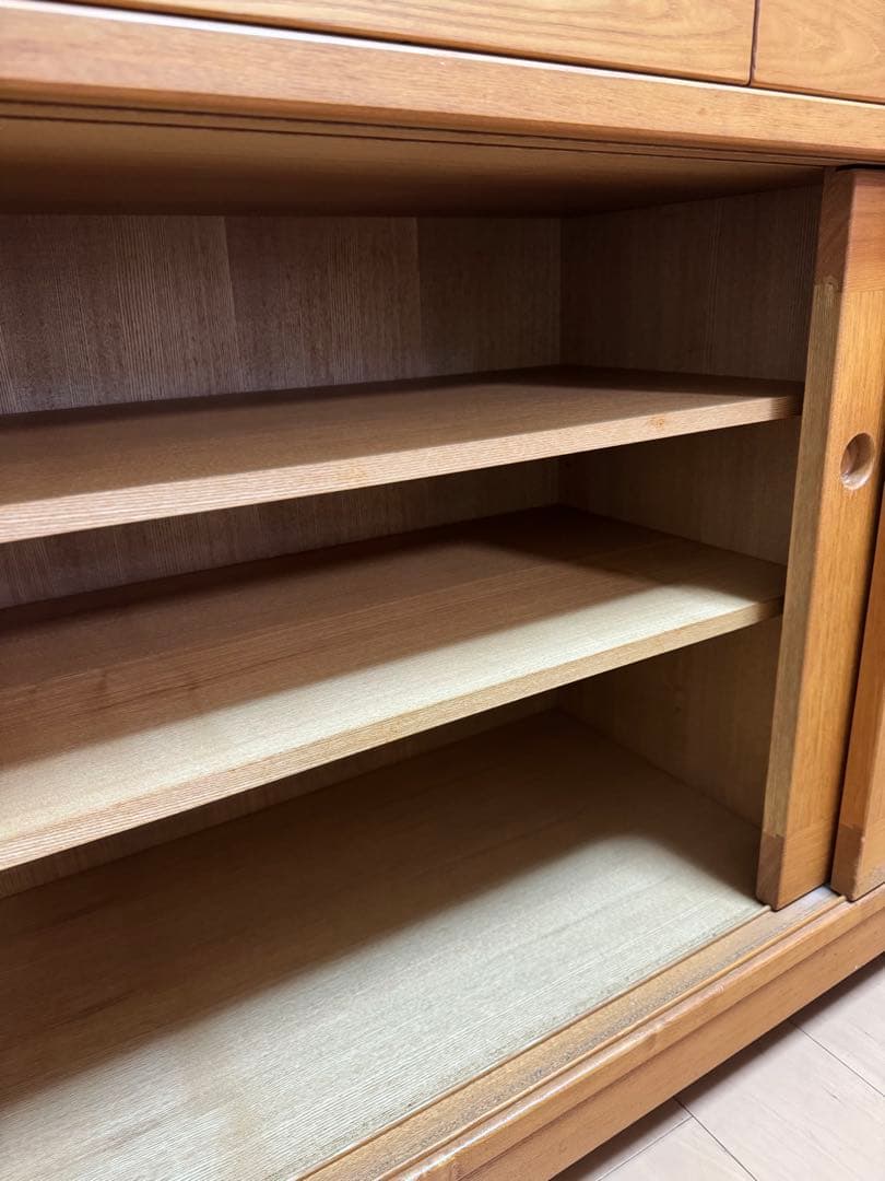 食器棚 大塚家具　無垢　中古品