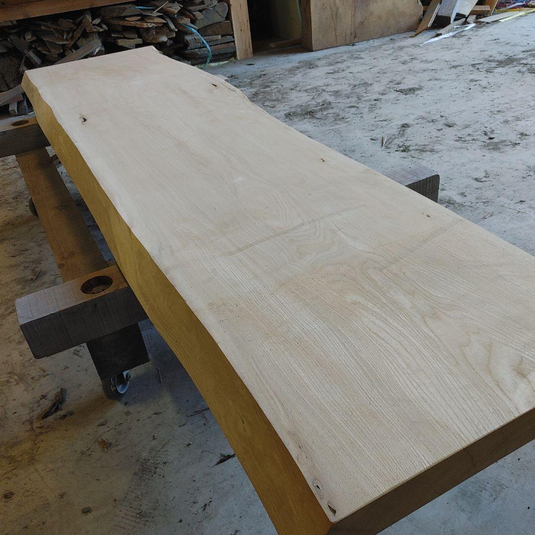 送料込み　一枚板　セン　栓ヌカセン　無垢材　天板テーブルカウンターDIY番号16