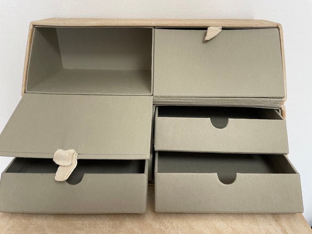 merci louis アンティーク 古書風文具入れ ライティングビューロー