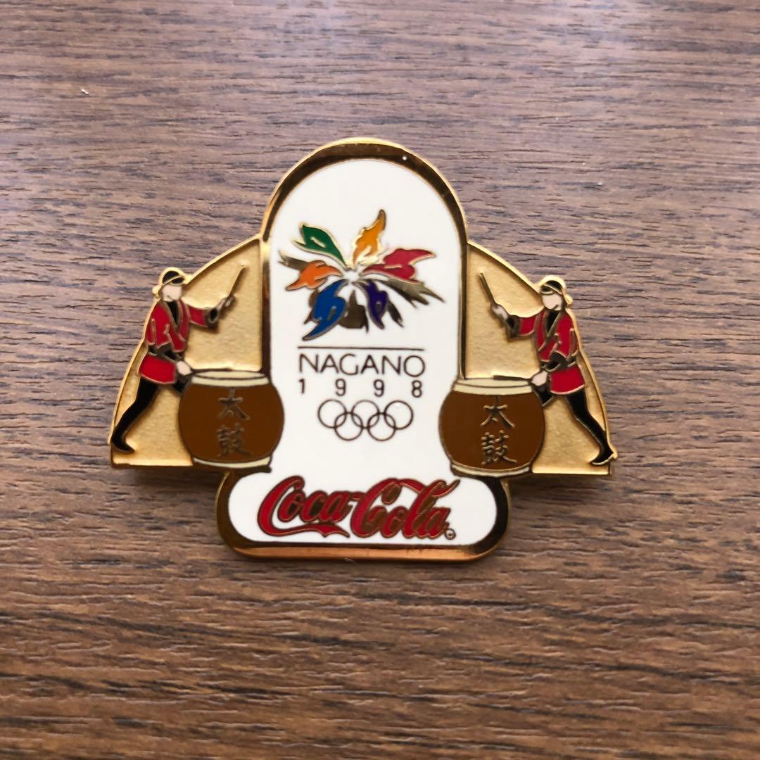長野オリンピック コカコーラ 稀少ピンバッジ5点セット - メルカリ
