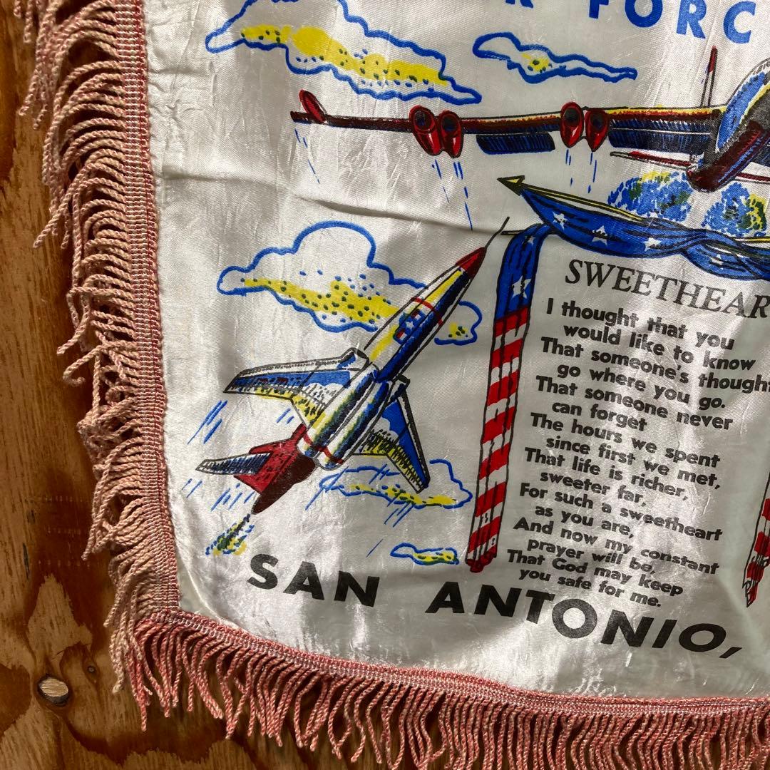 40's USミリタリー　スイートハート　ピロー　クッションカバービンテージ23