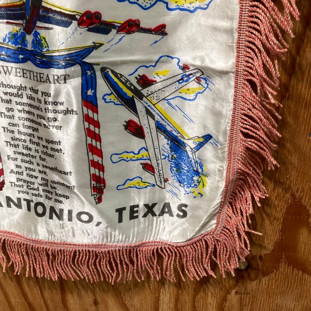 40's USミリタリー　スイートハート　ピロー　クッションカバービンテージ23