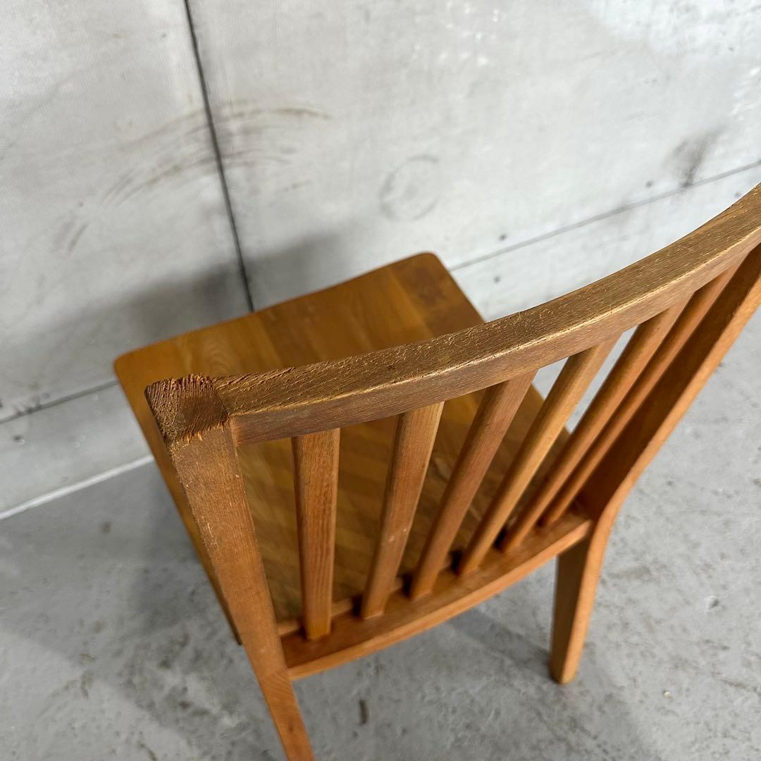 ☆杉本家具☆ ホワイトオーク無垢 ダイニングチェア｜オイル塗装 高級