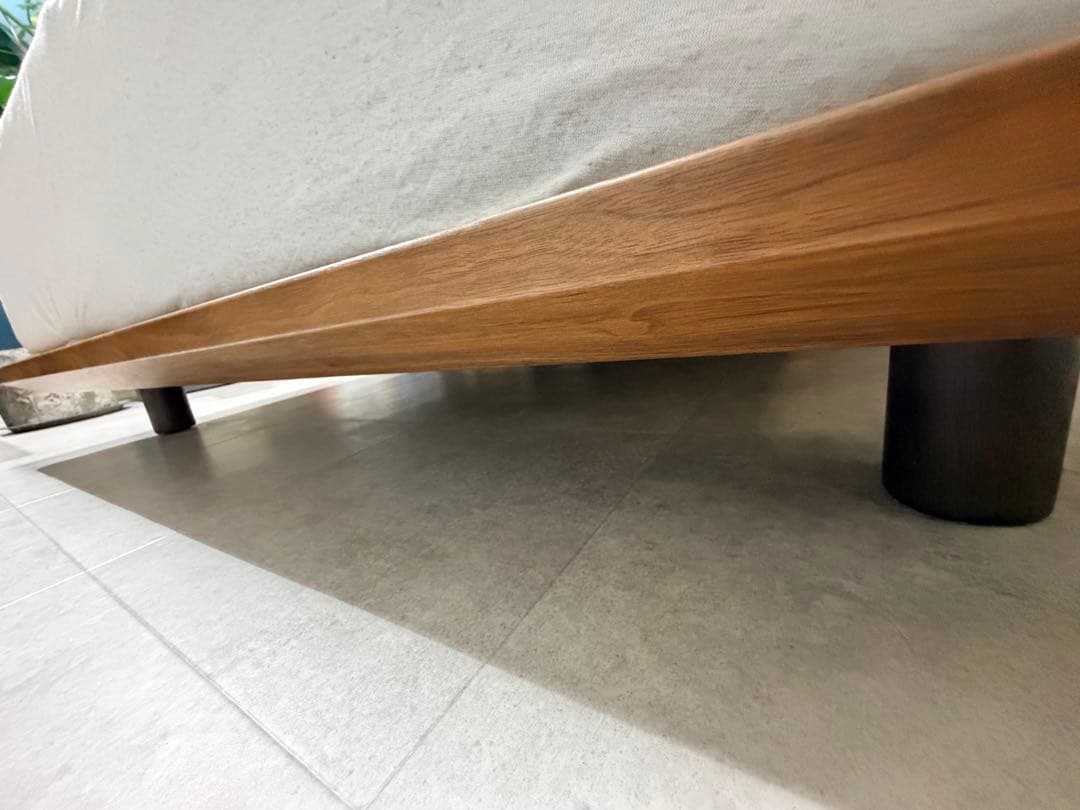 【無印良品】木製ベッドフレーム（セミダブル)1月31日出品終了