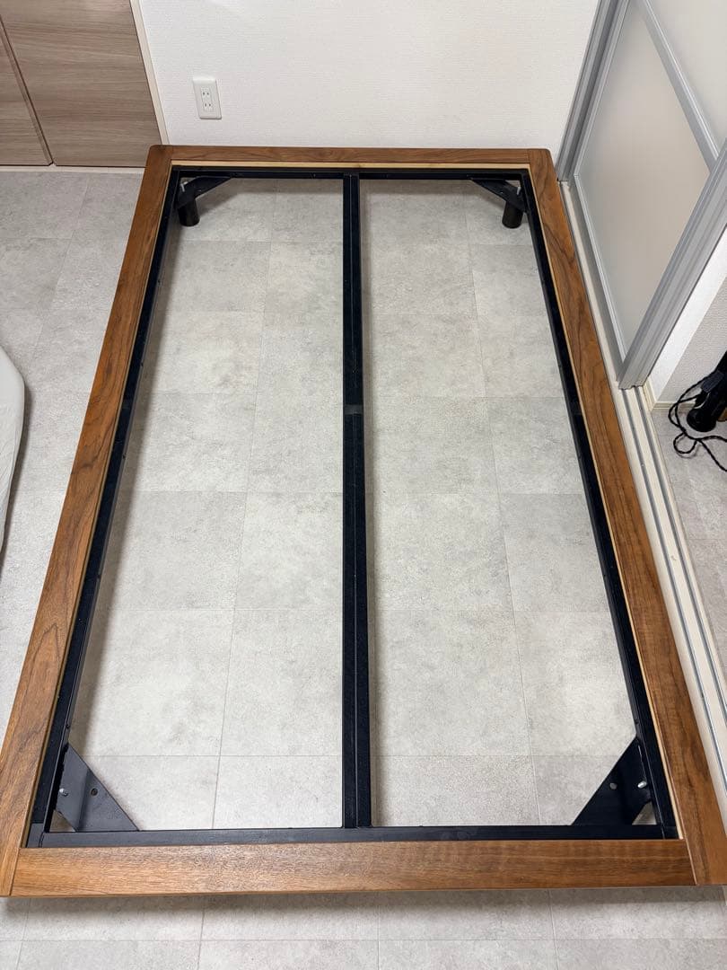 【無印良品】木製ベッドフレーム（セミダブル)1月31日出品終了