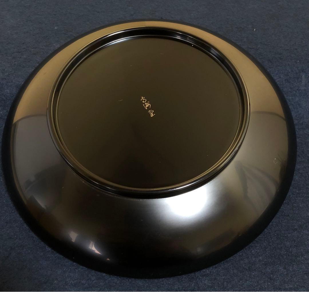 《R》輪島塗 菊蒔絵 銘々皿5客 大向高洲堂造 木箱 251222か2