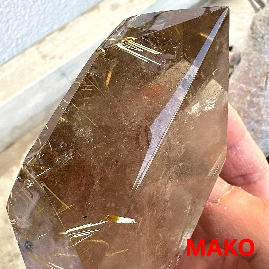 M1883☆ルチルクォーツ原石363g☆天然石 原石☆N20726-A - メルカリ