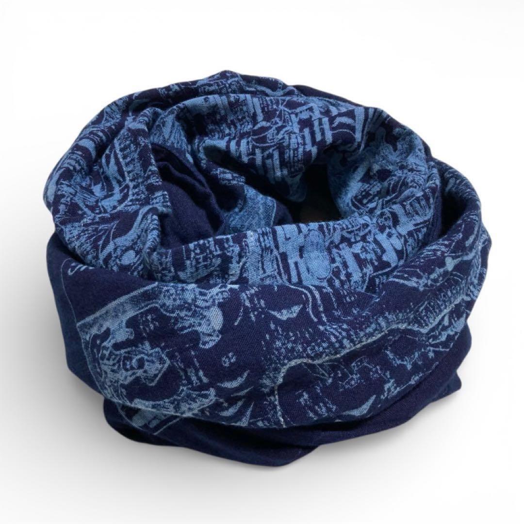 KAPITAL ストール コットン 手ぬぐい バンダナ 薄手