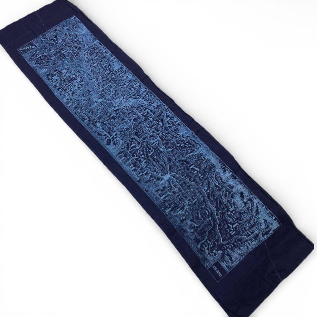 KAPITAL ストール コットン 手ぬぐい バンダナ 薄手