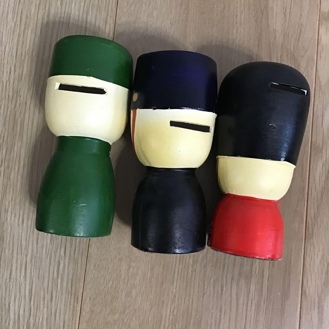 昭和レトロ　1970年 大阪万国博覧会　参加国　陶器　貯金箱　９個　コレクション