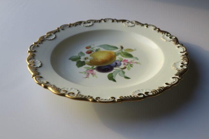 時代を超えて人々を魅了するマイセンのフルーツ皿（21.5cm）