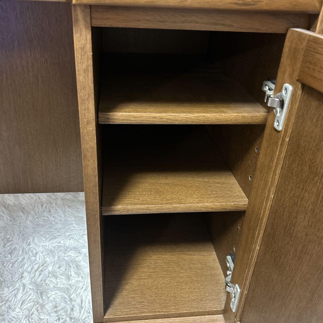 浜本工芸 ライティングデスク ビューロ 学習机 収納 机 デスク 跳ね上げ