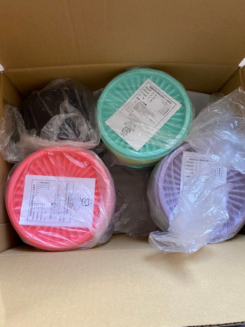 タッパーウェア　ミニデコレーター7個