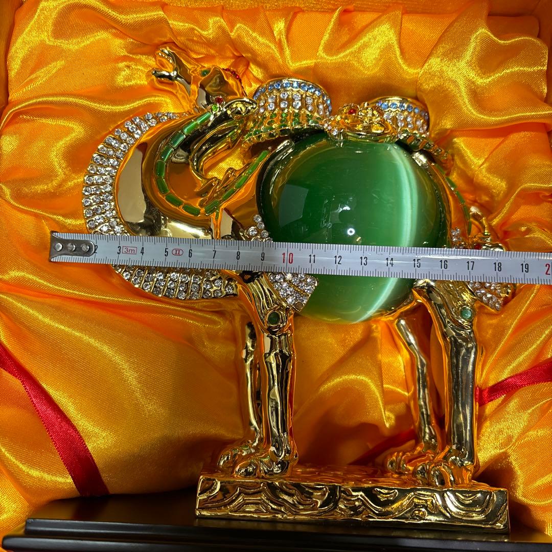 置物　龍金駱駝　ラクダ