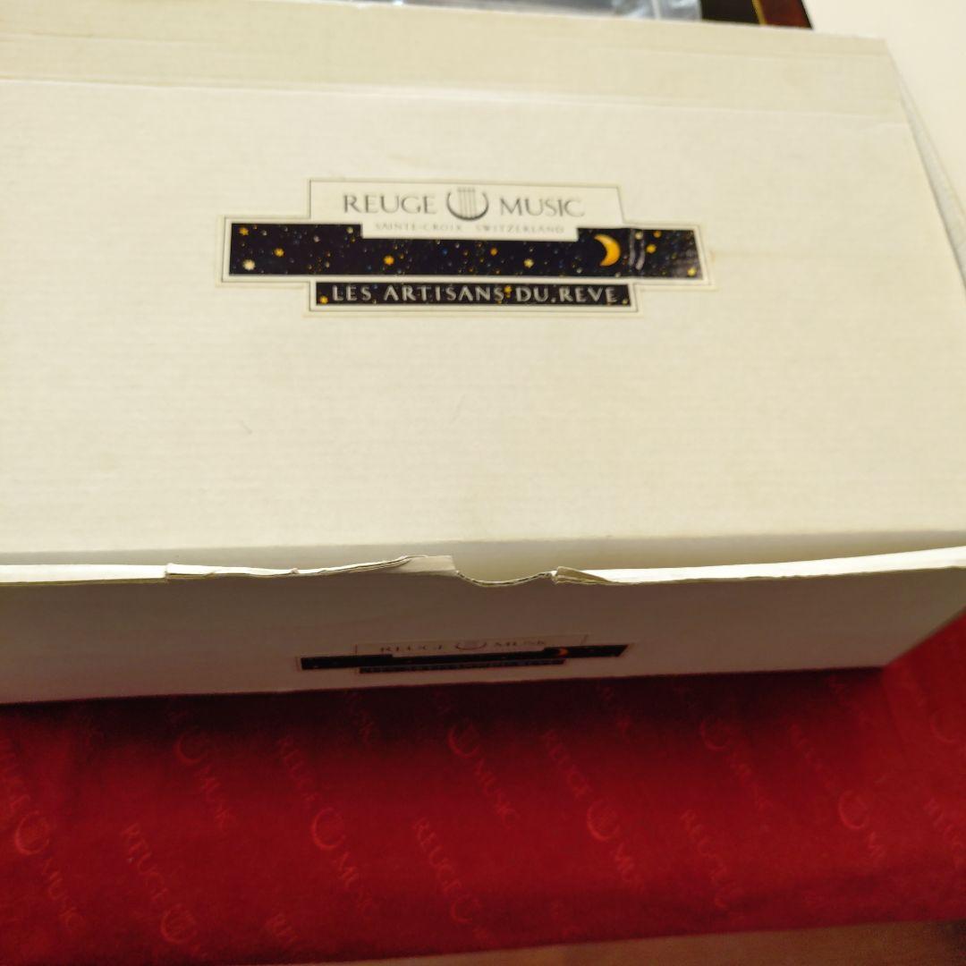 REUGE MUSIC 花のデザインのオルゴール