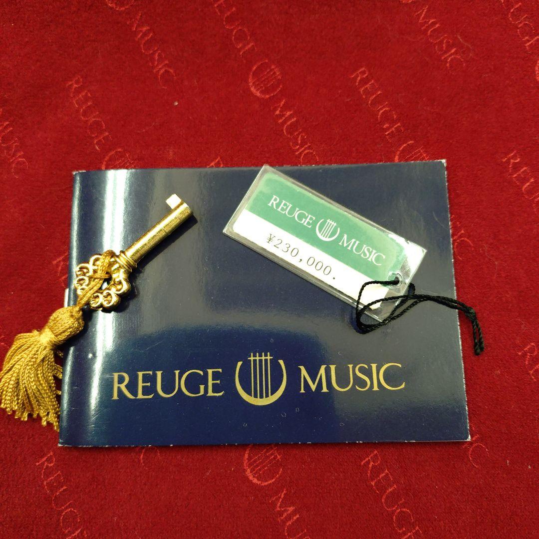 REUGE MUSIC 花のデザインのオルゴール