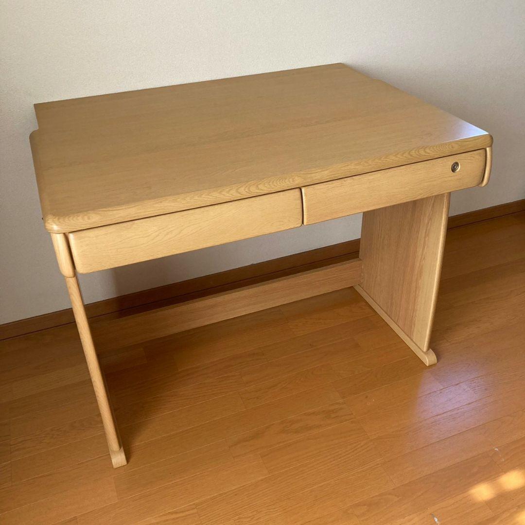 コイズミ学習机　①机本体のみ(上本棚とサイドチェストは別売り)