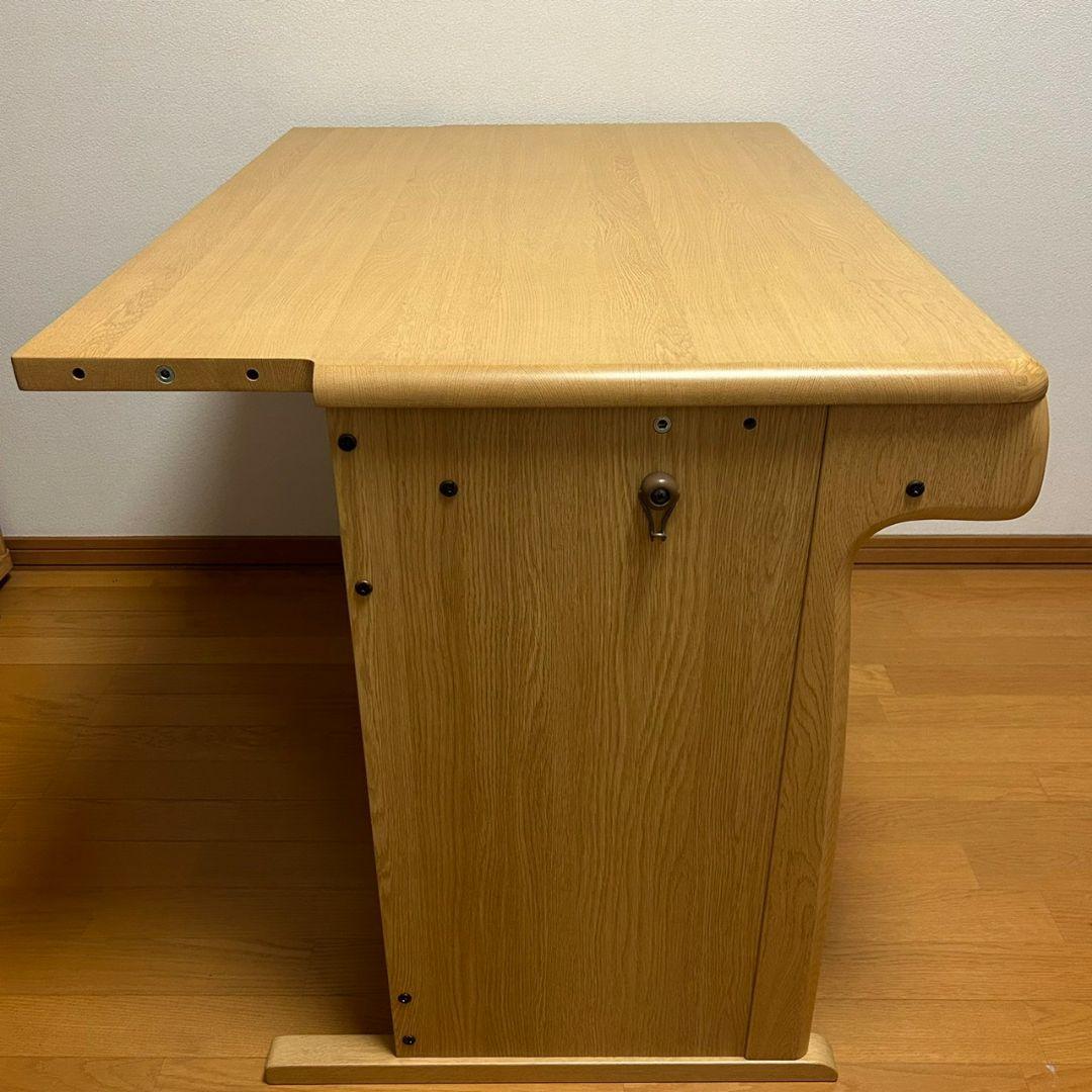 コイズミ学習机　①机本体のみ(上本棚とサイドチェストは別売り)