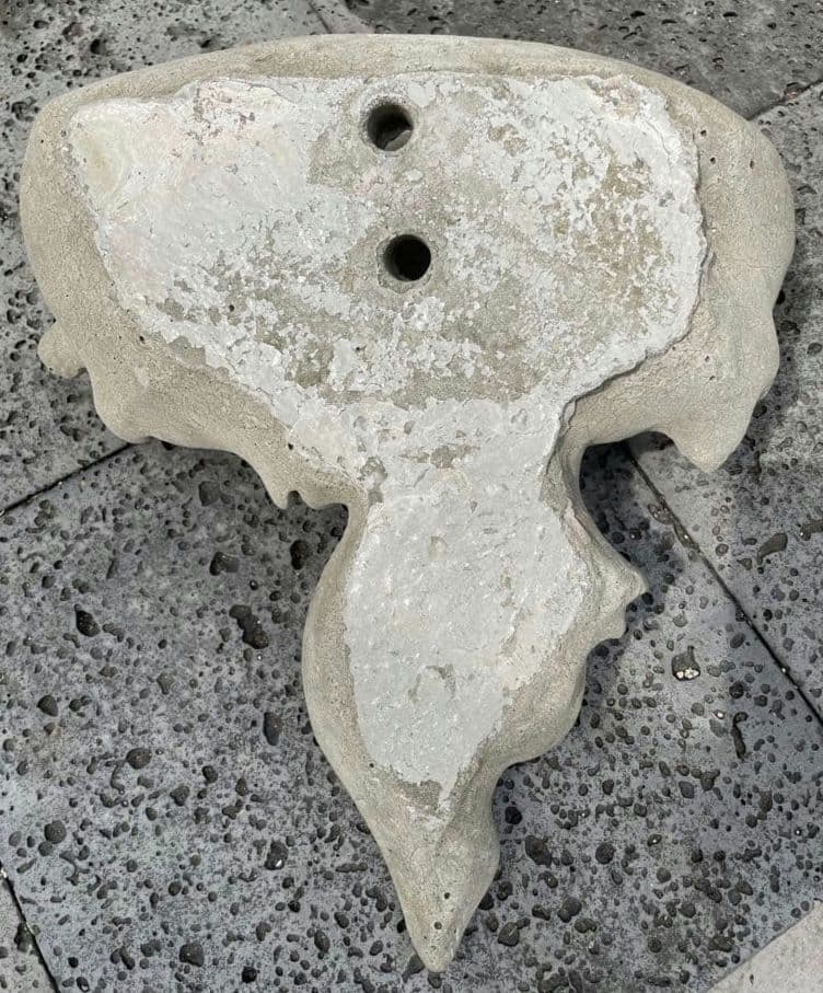 フェイスプランター　花鉢　 アンティーク調 イングリッシュガーデン