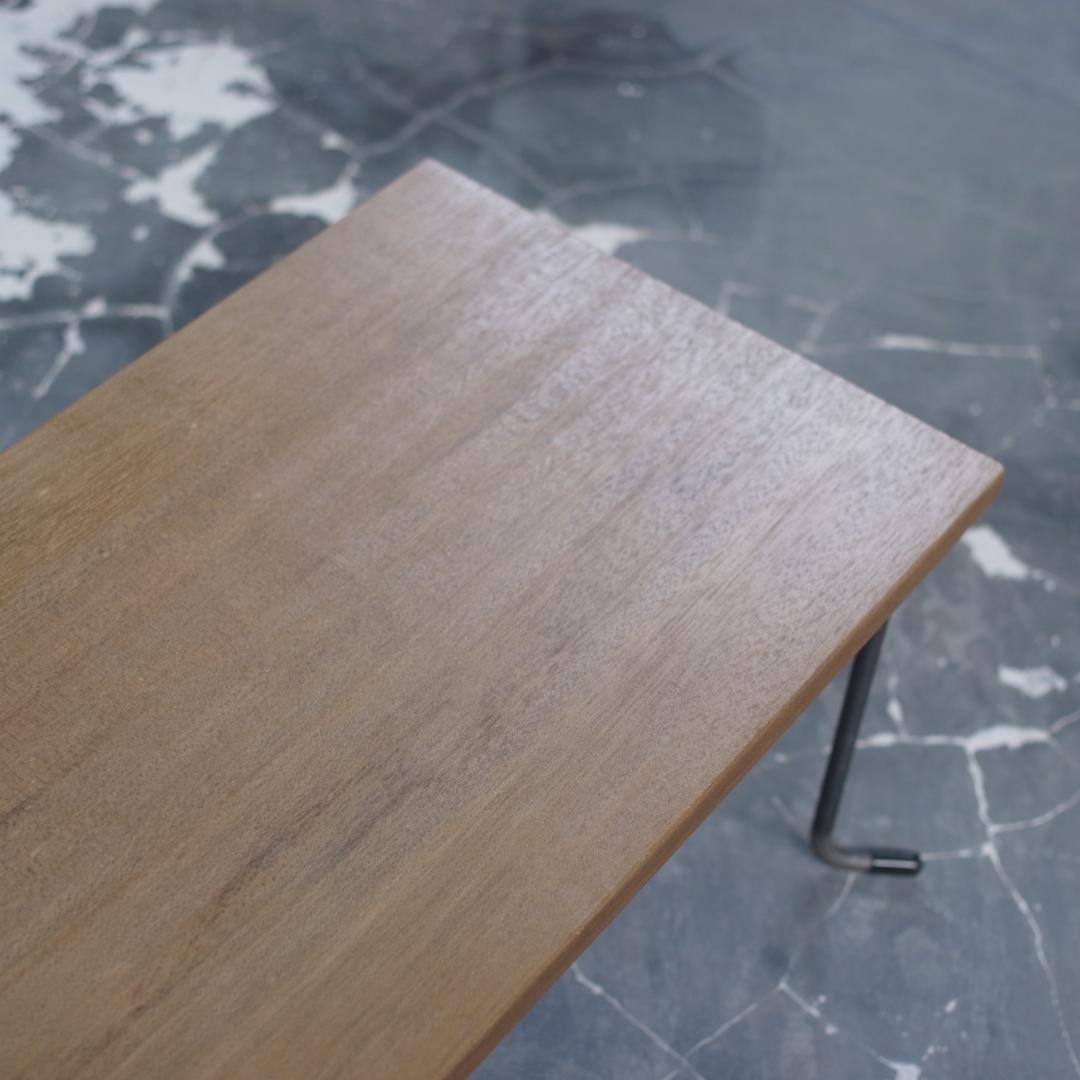 SALE【現品販売】アイアン ローテーブル 鉄脚 鉄 木 テーブル tab41