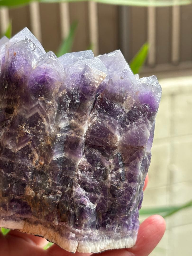 レア原石　ドリームアメジスト　夢幻紫水晶　1078g 夢の守護石　クラスター