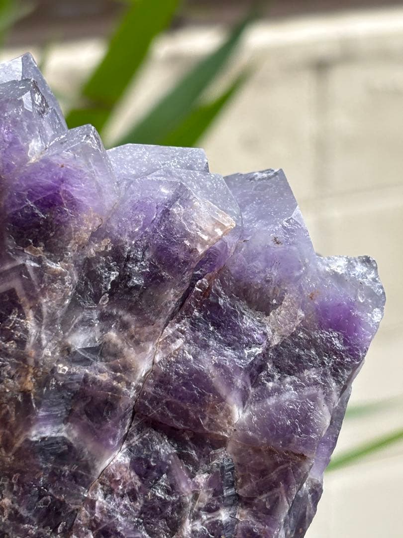 レア原石　ドリームアメジスト　夢幻紫水晶　1078g 夢の守護石　クラスター