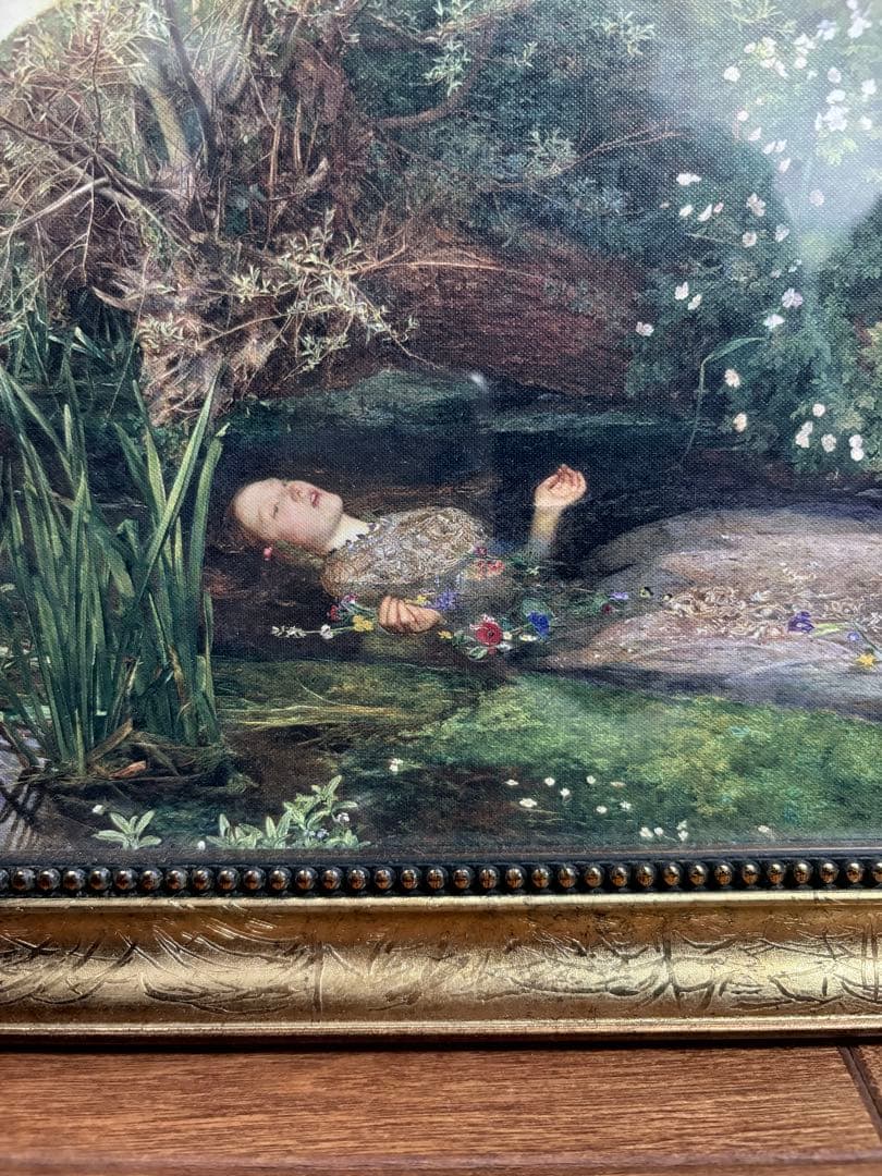 オフィーリア 複製原画 額装品