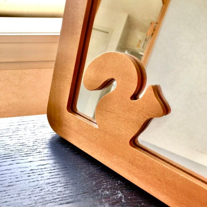 【希少なペア！】ナチュラルテイストの姿見/化粧鏡セット