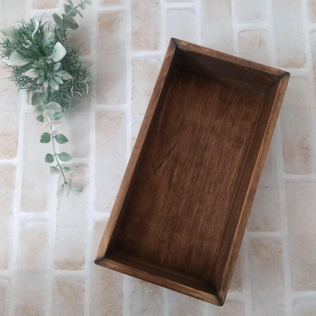 木製ボックスティッシュケース ハンドメイド29