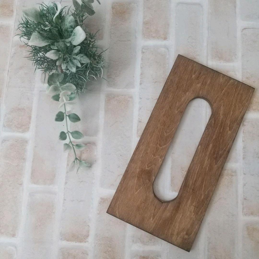 木製ボックスティッシュケース ハンドメイド29