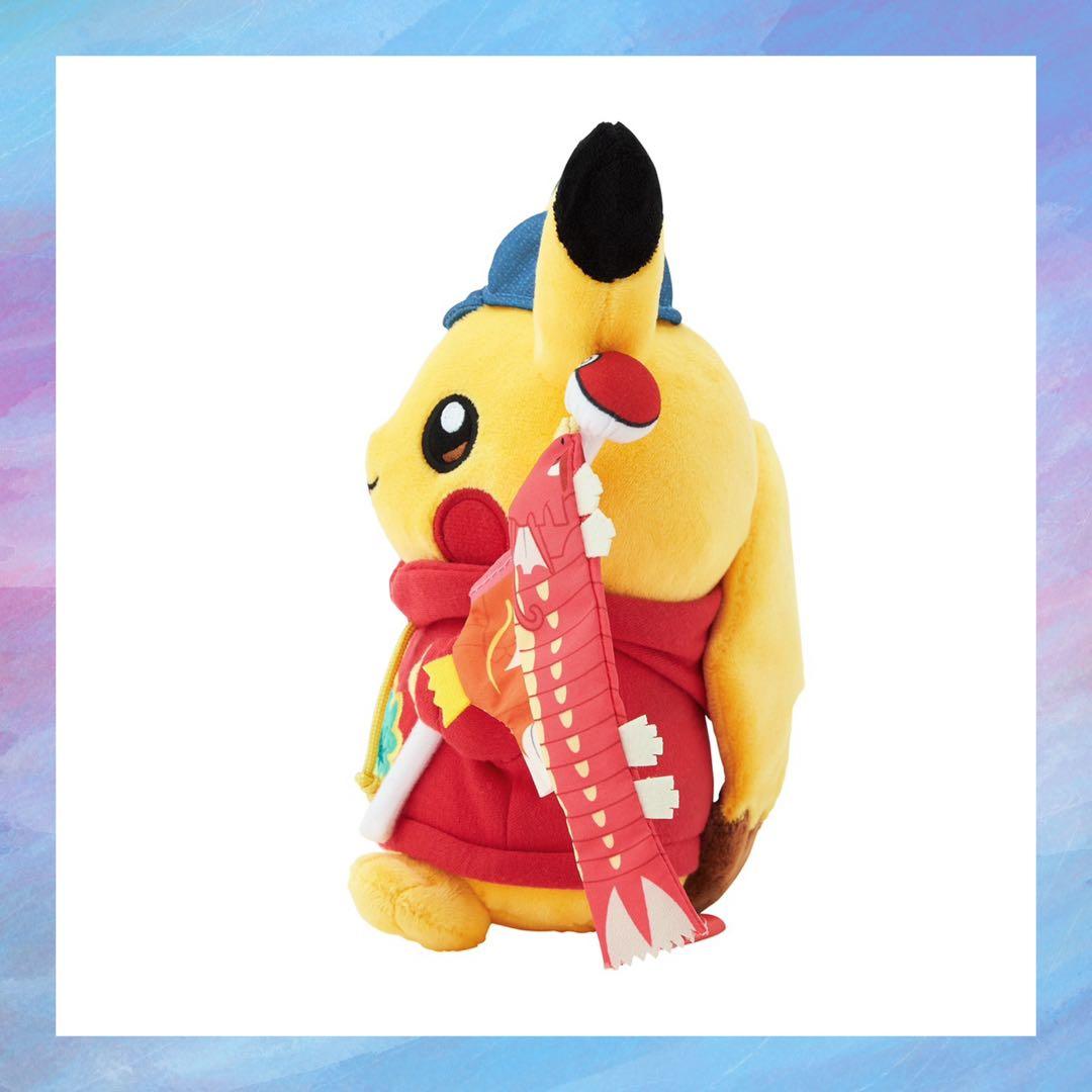 ぬいぐるみ ピカチュウとポケモンのぼり ポケモンセンターヒロシマR