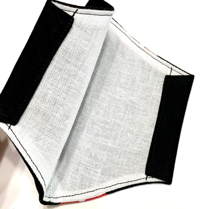 No.245 オーダーマスク ハンドメイド ドット ドットの部分色選べます。