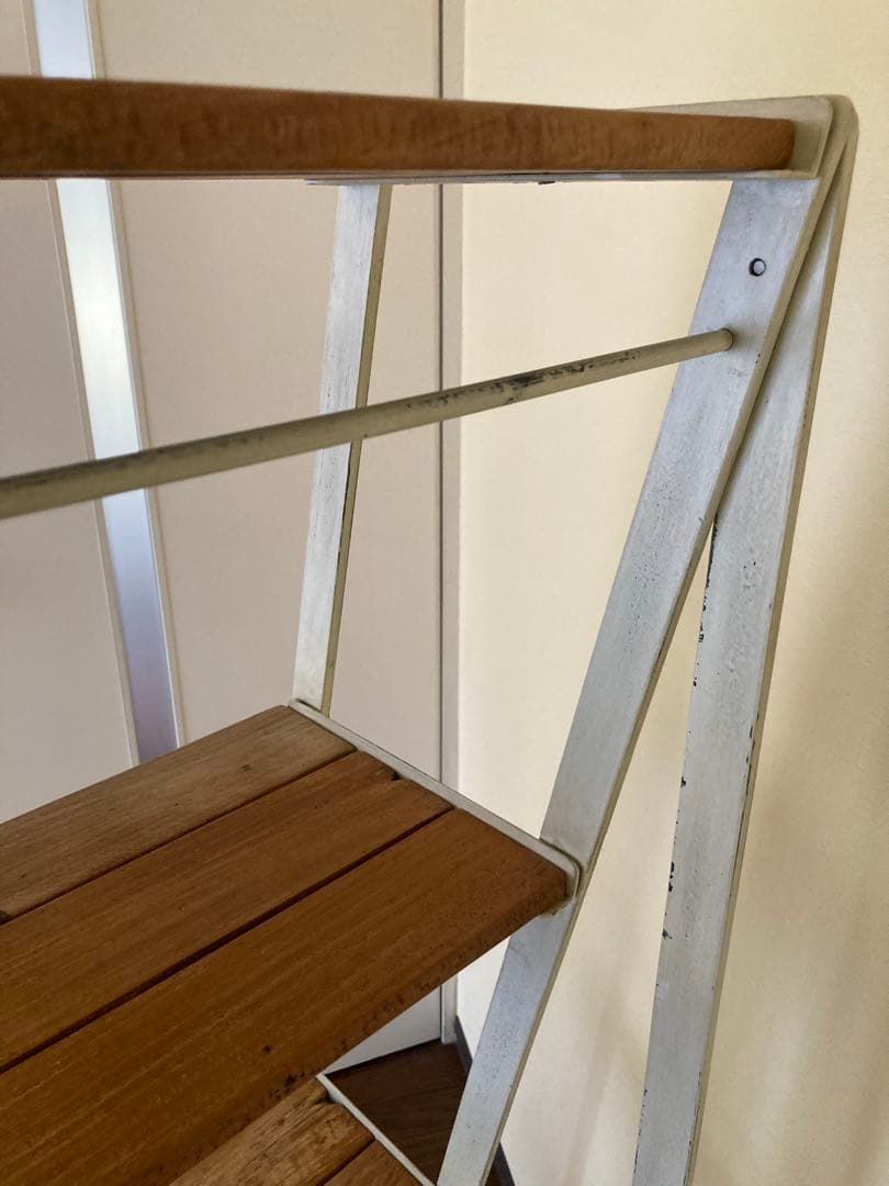 oldmaison 古材ラダー型シェルフ(家具配送料込み)-売りネット