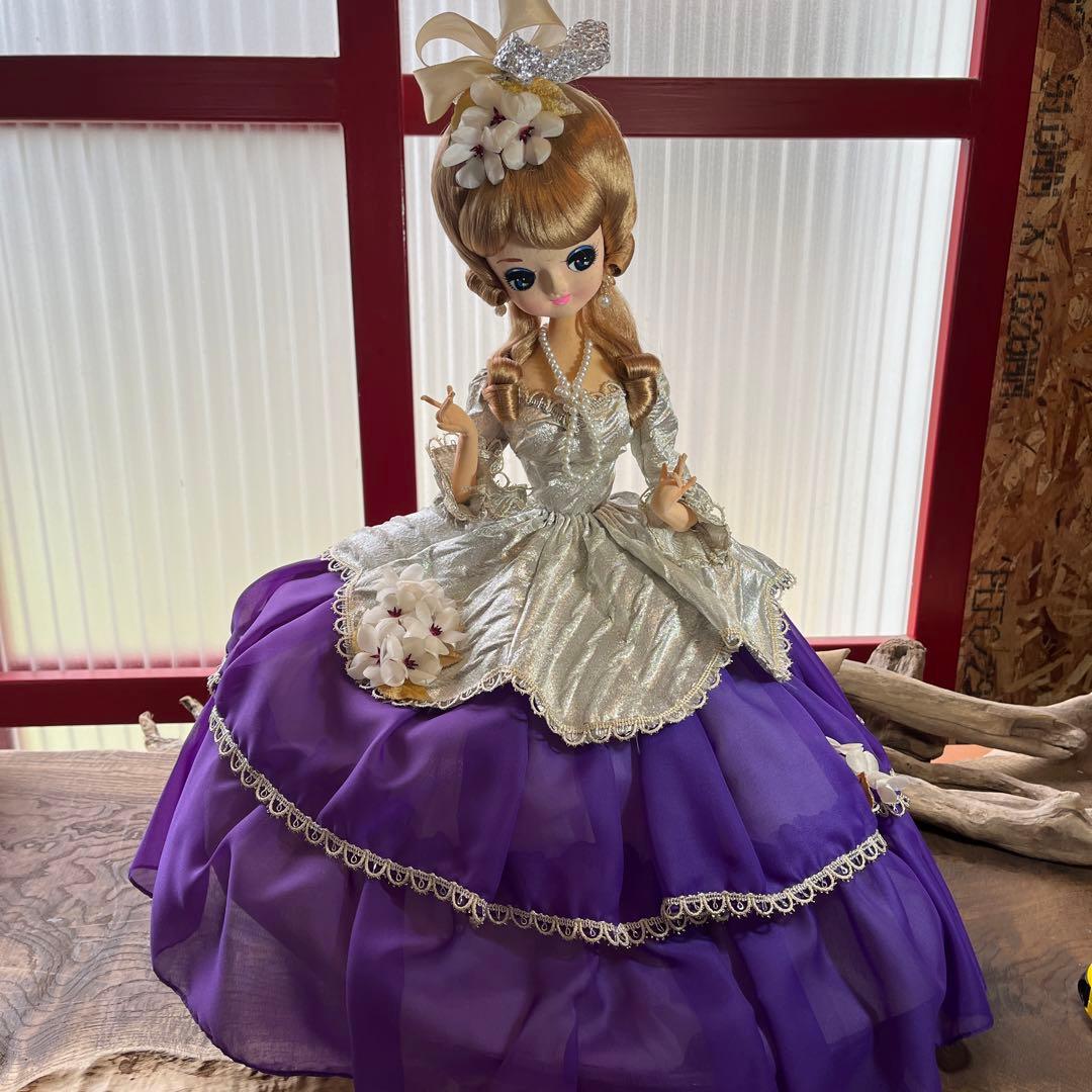 レトロ人形／フランス人形／昭和レトロ／身長約58㎝／当時物 - メルカリ