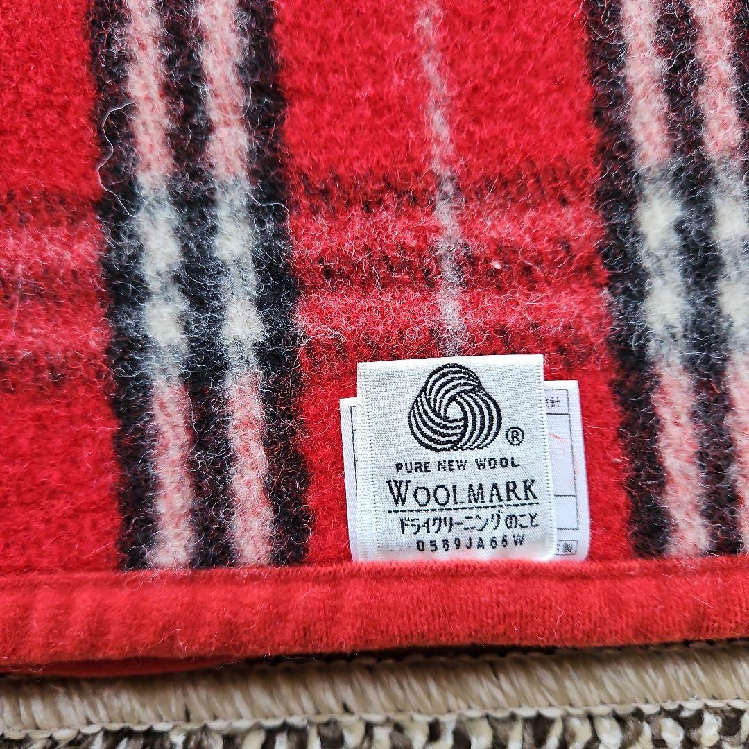 バーバリーロンドン　ウールブランケット