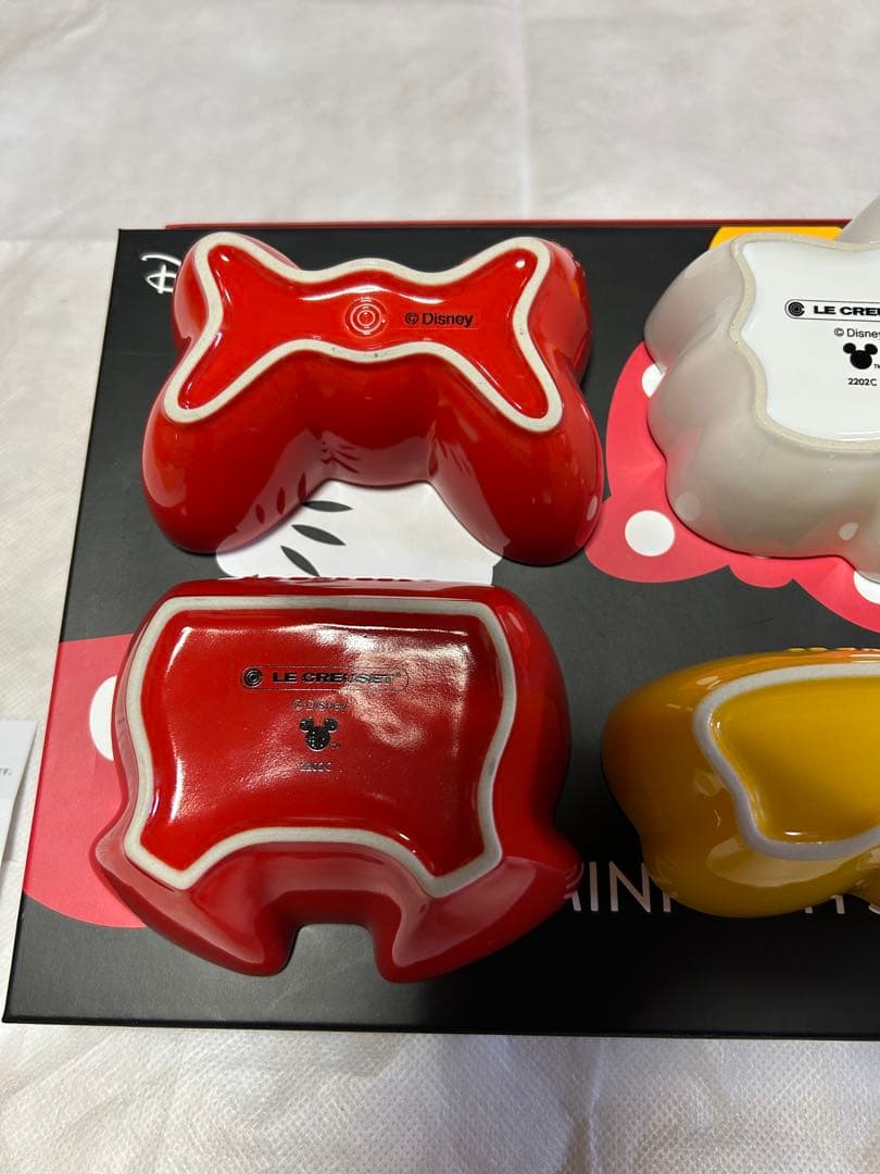 お値下げ　新品未使用　ル・クルーゼ　ミニディッシュセット　4点 2セット販売