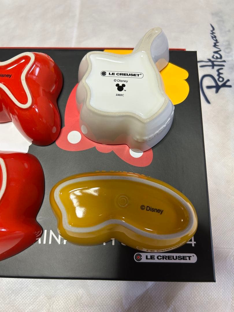 お値下げ　新品未使用　ル・クルーゼ　ミニディッシュセット　4点 2セット販売