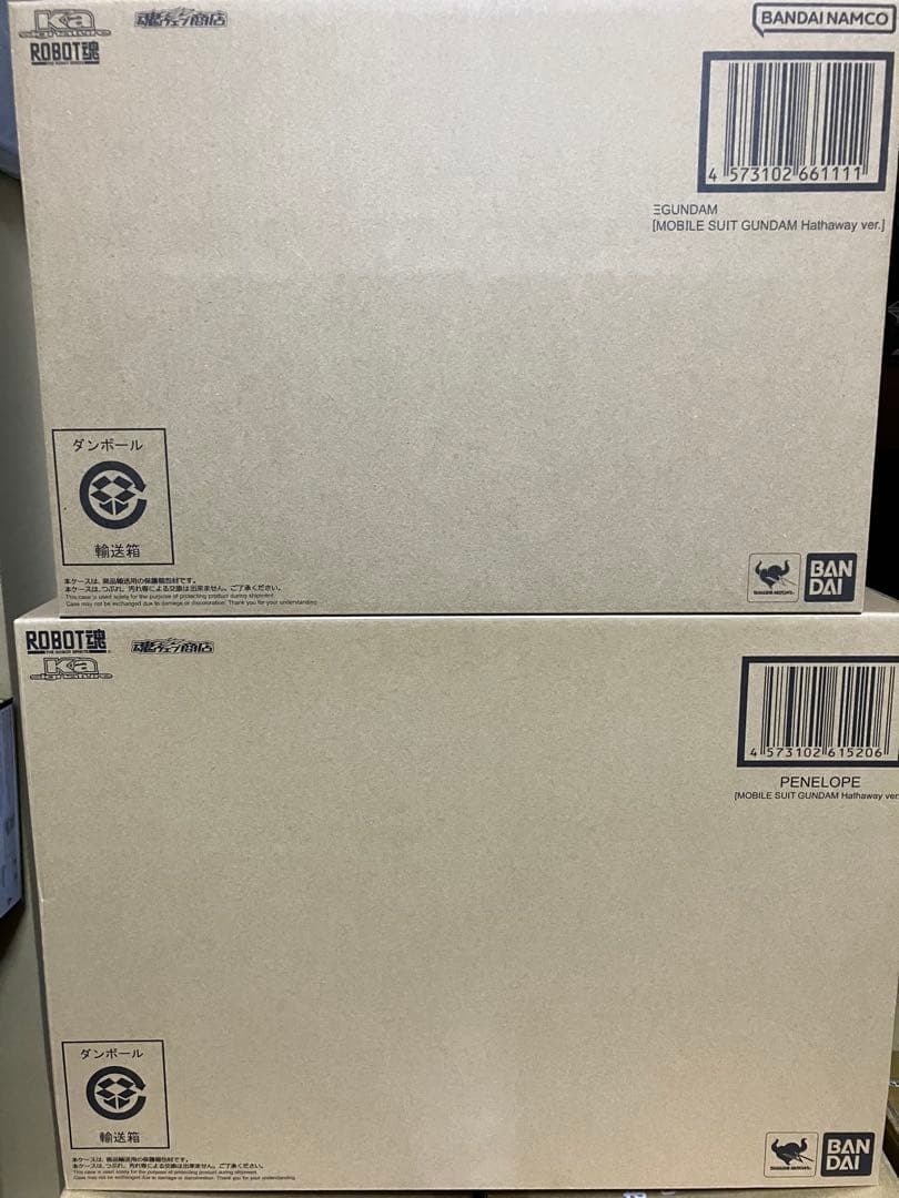 新品未開封　ROBOT魂 クスィーガンダム&ペーネロペー　閃光のハサウェイver