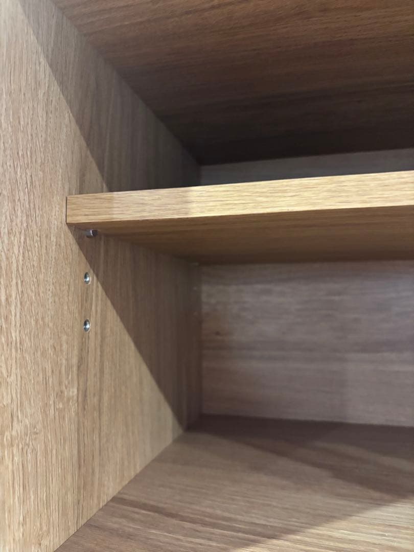 美品　食器棚　ホワイトオーク