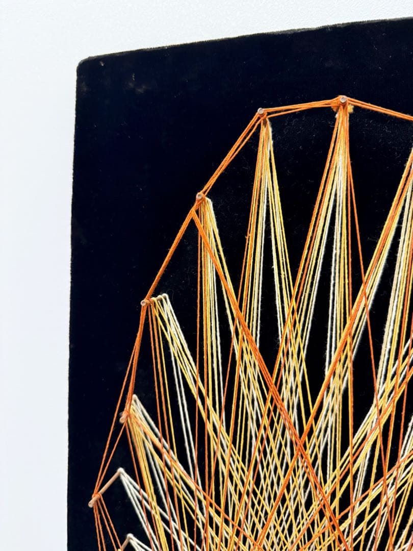 ビンテージ アンティーク 70s 壁掛 ドリームチャッチャー ミッドセンチュリー