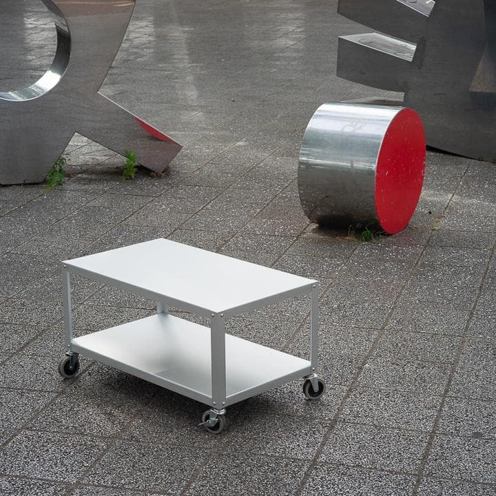 廃盤 無印良品 MUJI アルミ ローテーブル ワゴン 鈴木敏彦 - メルカリ