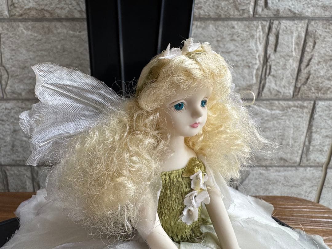 【レア 若月まり子さん創作】お花の妖精人形♪エルフィンフローリービスクドール