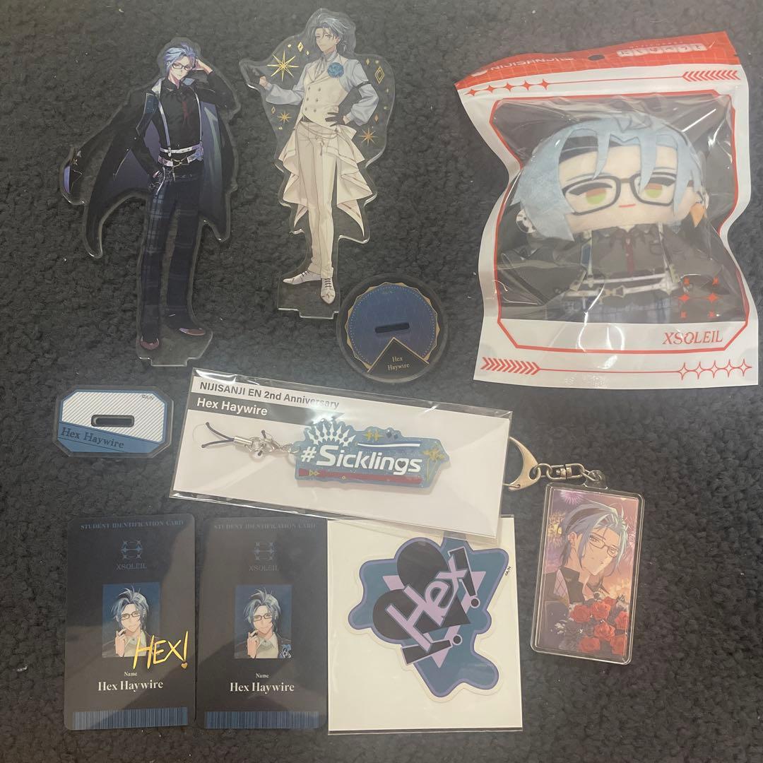 ヘックスヘイワイヤー にじさんじ にじぱぺっと Hex Haywire アクスタ