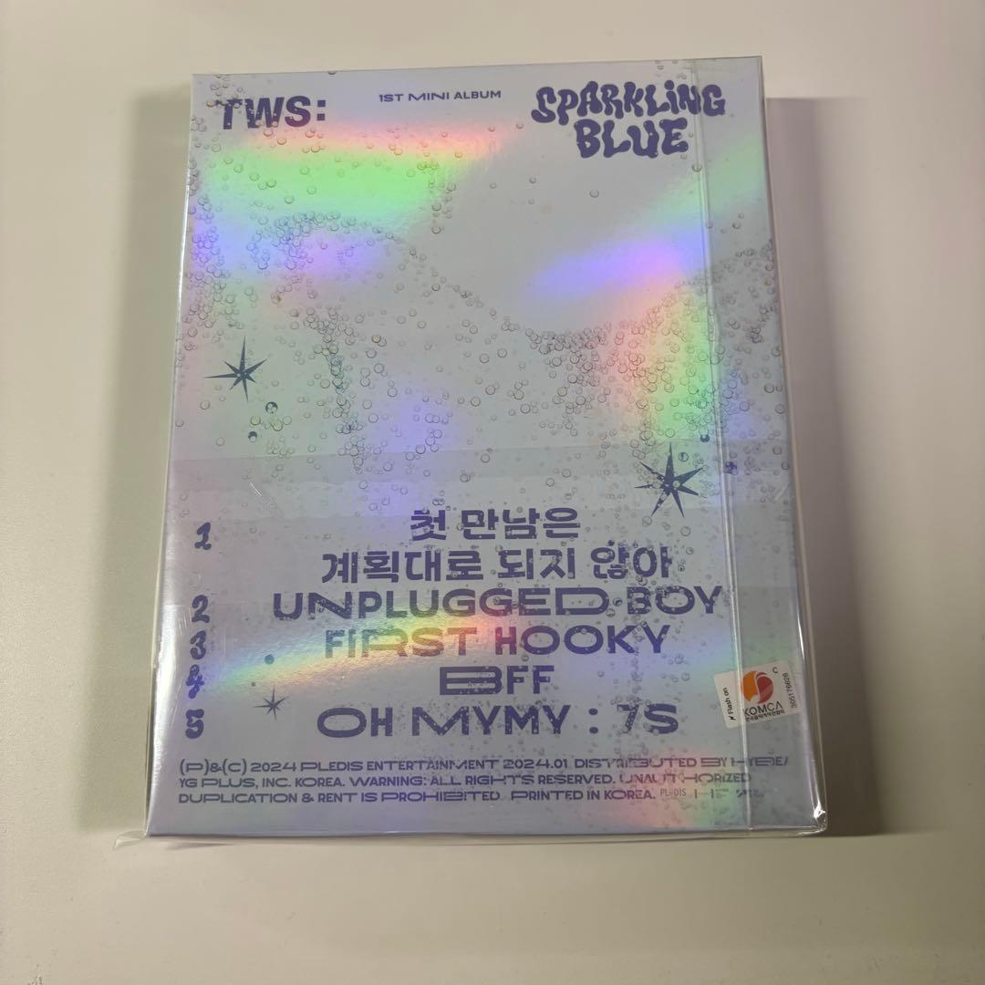 TWS Sparkling Blue 当選品直筆サイン入りギョンミン