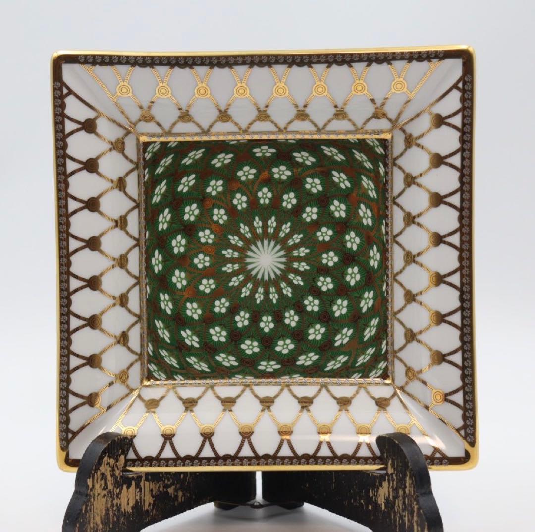 パテックフィリップ　スクエアトレイ　プレート　2017年　白い花　ノベルティ