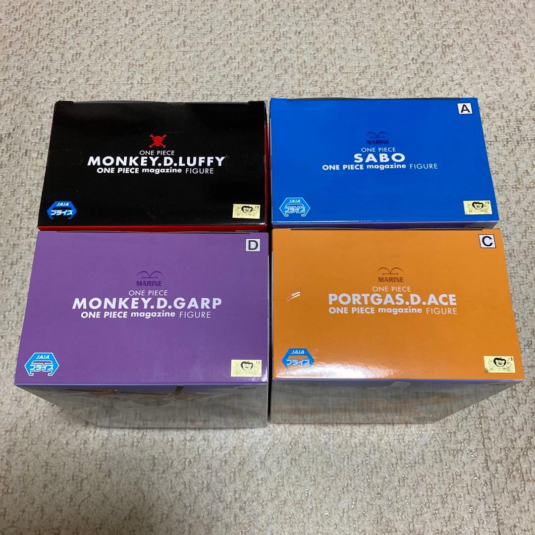 ワンピース 夢の1枚 フィギュア 4点セット - メルカリ